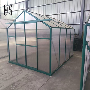 Villa Patio, Marco <span class=keywords><strong>de</strong></span> aleación <span class=keywords><strong>de</strong></span> aluminio para invernadero con hoja <span class=keywords><strong>de</strong></span> policarbonato, Invernadero <span class=keywords><strong>de</strong></span> jardín - Product Image 4