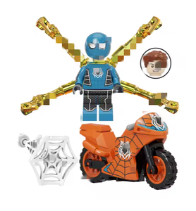 Superhéroe Iron Spider Payaso Invincible <span class=keywords><strong>Mini</strong></span> <span class=keywords><strong>Building</strong></span> Blocks Set Plástico Montaje Personaje Juguetes para niños - Product Image 2