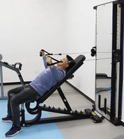Équipement d'exercice pliable, presse inclinée, étirement, haltère assis, poids réglable, banc de gymnastique