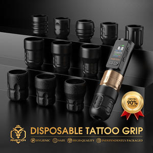 Ambition Soldier Max 2400mAh Système de double roulement à entraînement direct Machine à tatouer professionnelle sans fil Stylo pour artistes Body Art - Product Image 6