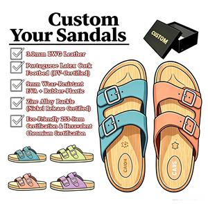 Bequeme Gartenschuhe für Damen, Birkenstock-inspirierte Kork-Sandalen, Slip-on Mules, Clogs, rutschfest, leicht, für den täglichen Gebrauch, <span class=keywords><strong>Birks</strong></span> Schuhe - Product Image 1