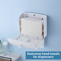 Serviette en papier multi-pli à séchage rapide et très absorbante, pour toilettes, salles de bain et hôpitaux