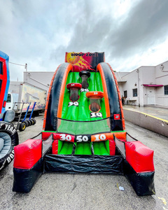 Juego de arcade de video de baloncesto inflable para niños y adultos Alquiler de fiesta Hoop Zone juego de disparos de baloncest - Product Image 6