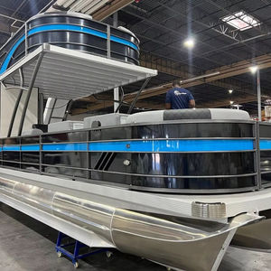 30FT 9M CE-Zertifizierte Doppelstock-Aluminium-Vergnügungs-, Party- und Charterboote zum Verkauf - Product Image 1