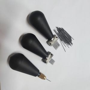 Inyectar aguja Herramienta de ventilación para tupé a base de silicona Agujas de inyección de cabello en tapa de piel Pu - Product Image 6