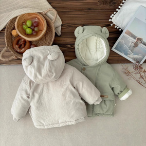 <span class=keywords><strong>Veste</strong></span> matelassée chaude et confortable à capuche pour bébés et jeunes enfants, idéale pour l'automne et l'hiver, pour garçons et filles - Product Image 4