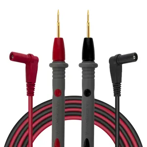 PT1008 20A 1000 V Electronic Test Leads Test Probes Multimeter Leads Gold Plated Super Sharp Tips Silicone Test Lines