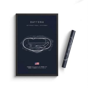ภาพพิมพ์บนผ้าใบลายสนามแข่งรถฟอร์มูล่า 1 อิโมลา โมนาโก ศิลปะติดผนัง F1 โปสเตอร์สไตล์นอร์ดิก ภาพนามธรรม ภาพนิ่ง สวยงาม เป็นมิตรกับสิ่งแวดล้อม คุณภาพสูง - Product Image 3
