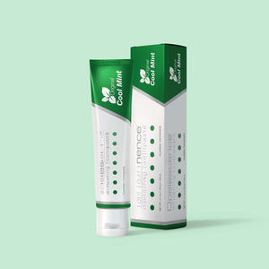 Factory Supply Fluoride <b>Toothpaste</b> Whitening Cool Mint Anti Cavity Fresh Breath Enamel Care Private Label Oral Care Products - Product Image 1