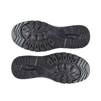 Semelles de chaussures en caoutchouc haute adhérence pour la fabrication de bottes de sécurité, semelle extérieure résistante à l'usure, solution OEM ODM directe d'usine, vente en gros