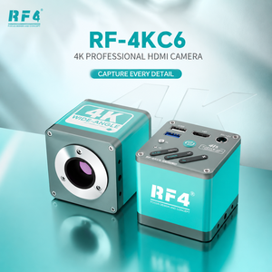 Caméra de microscope industriel RF-4KC6 4K CCD avec système d'intégration FIS, USB, pour données et images sur panneau unique, sans superposition, compatible téléphone <span class=keywords><strong>portable</strong></span> - Product Image 2