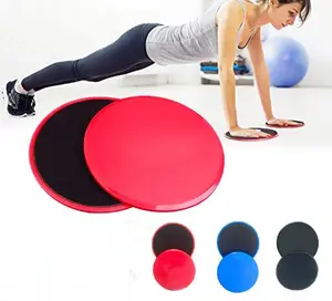 Yüksek kaliteli egzersiz egzersiz silindiri egzersiz Fitness için kayar diskler kayar İki taraflı kayar diskler kayar plaka