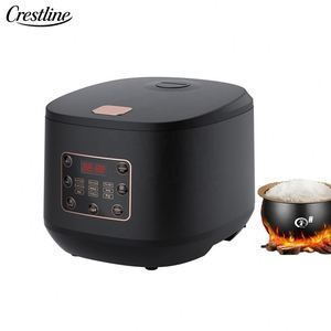 Olla Arrocera Inteligente Digital Multifuncional de 5L, Cuadrada, para Sopa, Curry, Placa Caliente, Económica, Multifunción, de Plástico - Product Image 1