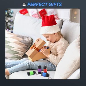 Рекламный Пользовательский логотип Карманный EDC аварийный Кемпинг Ультрафиолетовый белый свет USB перезаряжаемый мини-фонарик с брелоком дешевая цена - Product Image 4