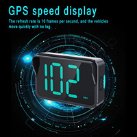 Affichage Tête Haute (HUD) LED Universel S9 2025 avec Garantie de 6 Mois pour GPS de Voiture, Compteur de Vitesse Beidou, Véhicule Électrique à Énergie Nouvelle