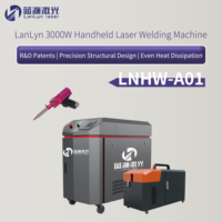 Machine de soudage laser portative Lanlyn, technologie de pointe développée en interne, lentille de protection à oscillation 6 axes, technologie brevetée Wobble Tech