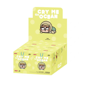 Authentique POPMART pour la série Crybaby Tears Flow Into the Sea : Sac à casque en peluche, Boîte mystère, Cadeau, Jouet tendance, Porte-clés - Product Image 1