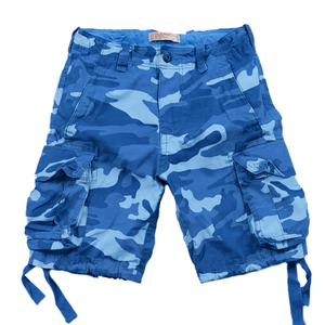 <b>Men's</b> <b>Camouflage</b> Cargo <b>Shorts</b> High Waist Zipper Fly Knee Length Cotton Eco-Friendly Formal Style Windproof with Pockets - Product Image 3