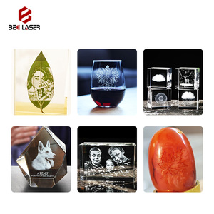 เครื่องแกะสลักคริสตัลด้วยเลเซอร์ UV 3 มิติ 5W แบบปิดมิดชิดพร้อมระบบความปลอดภัย สำหรับแกะสลักบนพื้นผิวกระจกและโลหะ พร้อมประตู - Product Image 5