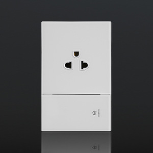 Tomada de Parede PC de <span class=keywords><strong>3</strong></span> Pinos Série Sul-Americana Tailandesa, IP66, 15A 250V, Controle Único Bidirecional, Direto da Fábrica - Product Image 1