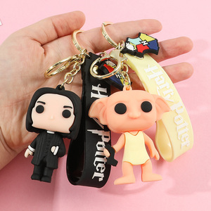 Porte-clés <span class=keywords><strong>Harry</strong></span> <span class=keywords><strong>Potter</strong></span>, figurines mignonnes Ron, <span class=keywords><strong>Hermione</strong></span>, Voldemort, Gollum, pendentif de sac - Product Image 2