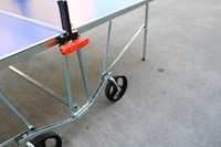 Table de Tennis de Table portable pliante en aluminium, imperméable, pour l'extérieur, bon marché