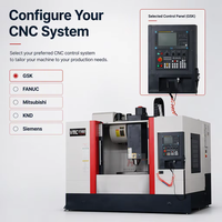 Centre d'usinage vertical VMC1160 du fabricant, machine de fraisage CNC 3-5 axes, système de contrôle GSK, prix compétitif, Taïwan