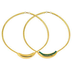 Myneck 2024 nueva fuente de joyería caliente 18K chapado en oro de acero inoxidable deslustre libre collar de cadena de bloque Circular para hermandad <span class=keywords><strong>Buddy</strong></span> - Product Image 6
