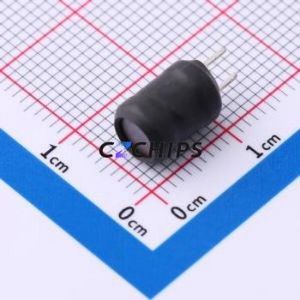 Inductor de Anillo de Color CKPK0608-100uH/K-U3 / Inductor de Montaje Superficial (THT), D8xL11mm 100uH 10% 500mA 350mOhm - Product Image 2