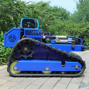 Hete Verkoop Zero Turn Afstandsbediening Grasmaaier Industriële Kwaliteit Crawler <span class=keywords><strong>Robot</strong></span> Met Rubberen Rupsbanden Functie - Product Image 3