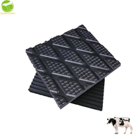 Coussin de vache 17mm d'épaisseur tapis en caoutchouc de bétail tapis en caoutchouc de décrochage de cheval feuille de caoutchouc industrielle matelas de vache