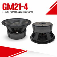 Haut-parleur de graves professionnel 21 pouces 5000W, bobine vocale 8,5 pouces, woofer PA haute puissance GM21-4