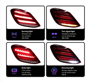 Fanale Posteriore a LED per Mercedes-Benz W205 2014-2020 C180/C200/C260/C300 con Lente Trasparente, Nuovi Ricambi Auto - Product Image 6