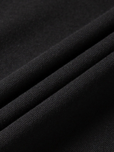 Camiseta de poliéster transpirable para hombre, camiseta informal de manga corta con bloqueo de tres colores, camiseta de verano de fábrica - Product Image 3