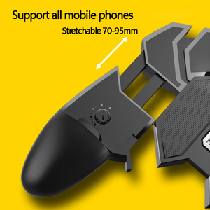 AK66หกนิ้วสำหรับเกมแพด PUBG Mobile,ทริกเกอร์ควบคุมสำหรับโทรศัพท์มือถือ <span class=keywords><strong>IOS</strong></span> Android - Product Image 3