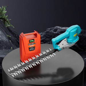 Aparador de Cerca Viva Elétrico Extensível com Lâmina Dupla para Poda de Árvore de Chá com Bateria de Mochila para Paisagismo DIY - Product Image 1