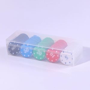 Jetons de poker en PS personnalisables avec logo – Jetons de jeu durables et légers pour Texas Hold'em, idéaux pour les soirées club et les jeux de divertissement - Product Image 3