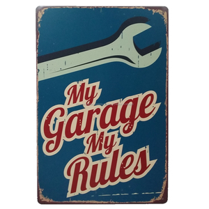 Shelby Cobra 427 métal étain signe Vintage Esso BP Mustang affiche métal signes rétro Garage homme des cavernes salon maison déc - Product Image 6