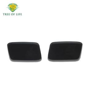 Cubierta de la boquilla del limpiaparabrisas del Hyundai Genesis 98681-B1000 LH 98682-B1000 RH, embellecedor de plástico para el parachoques delantero - Product Image 5