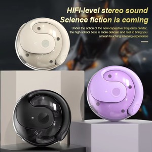 By01 Tai nghe over-ear không dây thực sự có màn hình LED IPX-4 Tai nghe khử tiếng ồn kỹ thuật số chống nước - Product Image 3