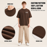 T-shirt en coton unisexe à manches courtes, coupe ample, confortable et respirant, avec logo personnalisé, idéal pour l'été – Fabrication de qualité supérieure