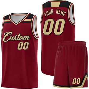 Custom Basketball Jersey Men Youth V-Neck Moisture Wicking Sublimated Print <b>Name</b> Number Team Logo Uniform Athletic Wear - Product Image 1