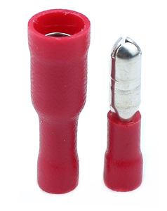 Đầu Nối Dây Cách Điện Đầu Đực Cái Hình Viên Đạn Đầu Nối Uốn Điện Màu Đỏ FRD + MPD - Product Image 2