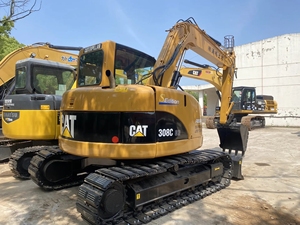 Certification EPA & CE Japon Original caterpillar CAT 308c mini pelleteuse d'occasion avec bouteur pouce Excellent état Expédition mondiale - Product Image 3