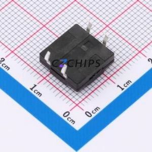 SMG-12-H045A1 Tactile Switch Through hole Component (THT)-4P,12x12mm Switch Single Pole Single Throw Round Button 2.5N 12mm - Product Image 2