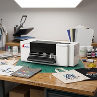 Produsen Printer DTF Sunika 30CM XP600 Sirkulasi Tinta Putih Film PET Pencetakan WIFI Resolusi Tinggi Kontrol Ponsel