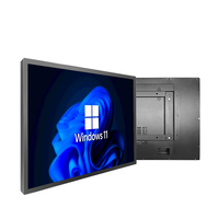Intel I7 18,5 Ordenador integrado con pantalla táctil industrial adhesiva completa óptica de 23,5 pulgadas