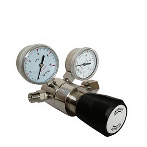 Korozyonlu Gazlar için CGA330 Konnektörlü <span class=keywords><strong>HCl</strong></span> Gaz Tüpü Basınç Regülatörleri SS316L - Product Image 1