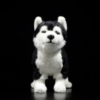 Peluche de Husky Realista Personalizado, Muñeco de Perro Adorable para Suministro a Tiendas de Mascotas, Fábrica, OEM, ODM Global