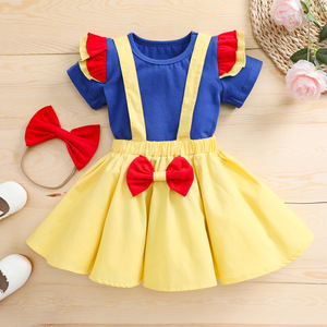 Conjunto de Ropa para Bebés Recién Nacidas, Vestidos Bonitos para Niñas Pequeñas, Vestido de Fiesta de Cumpleaños de Verano, Faldas de Tul para Niñas - Product Image 1